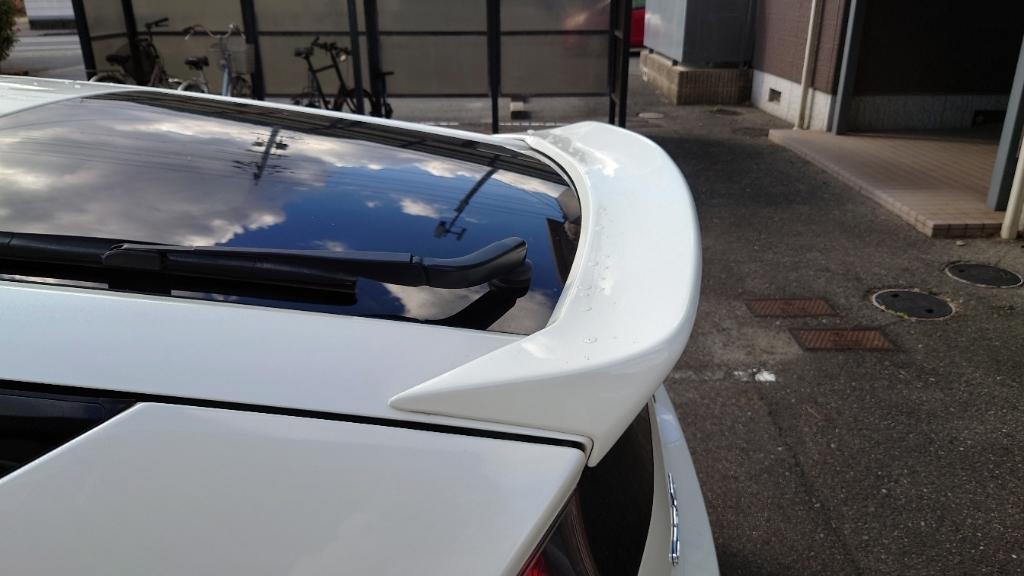 CR-Z ダックテール　アメリカレーシング　xex製 ZEX アメリカンレーシング ダックテールスポイラー のパーツ