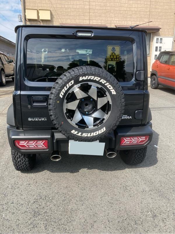 MONSTA TYRES マッドウォーリアー ホワイトレター のパーツレビュー ...