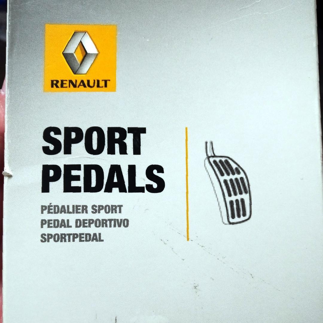 SPORT PEDALS SET PEDAL RENAULT CAPTUR GENUINE RIGHT HAND DRIVE UK RHD