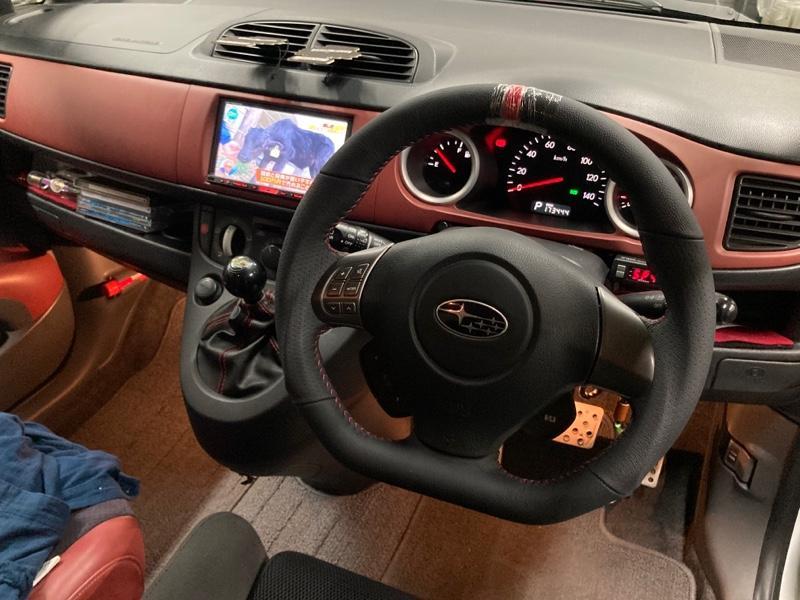 【専用】インプレッサ grb ステアリング 純正 S21092】スバル インプレッサ GRB 純正ステアリング - メルカリ