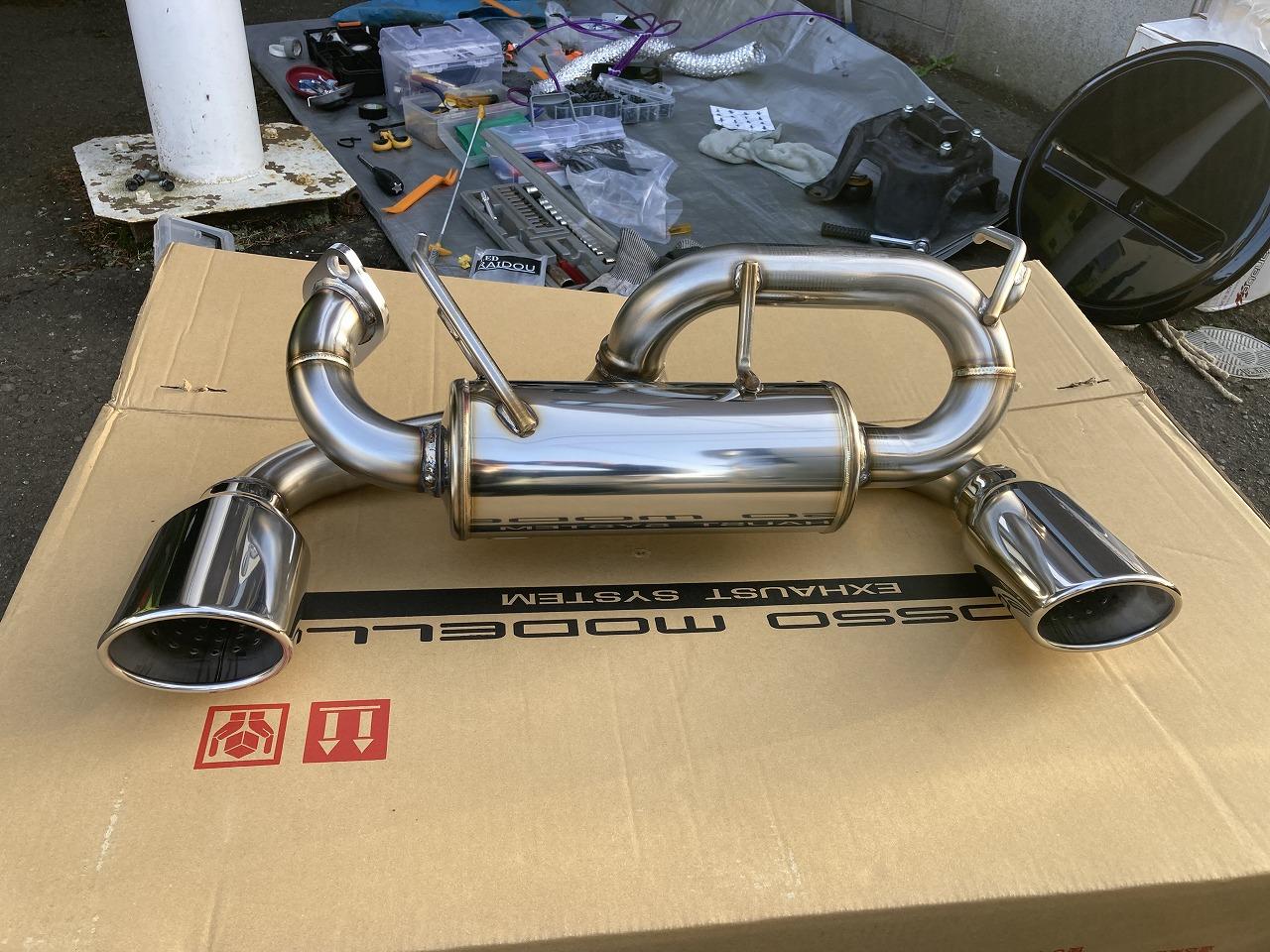 Amazon | 車検対応 ロッソモデロ DUSSEL GT-X マフラー スズキ