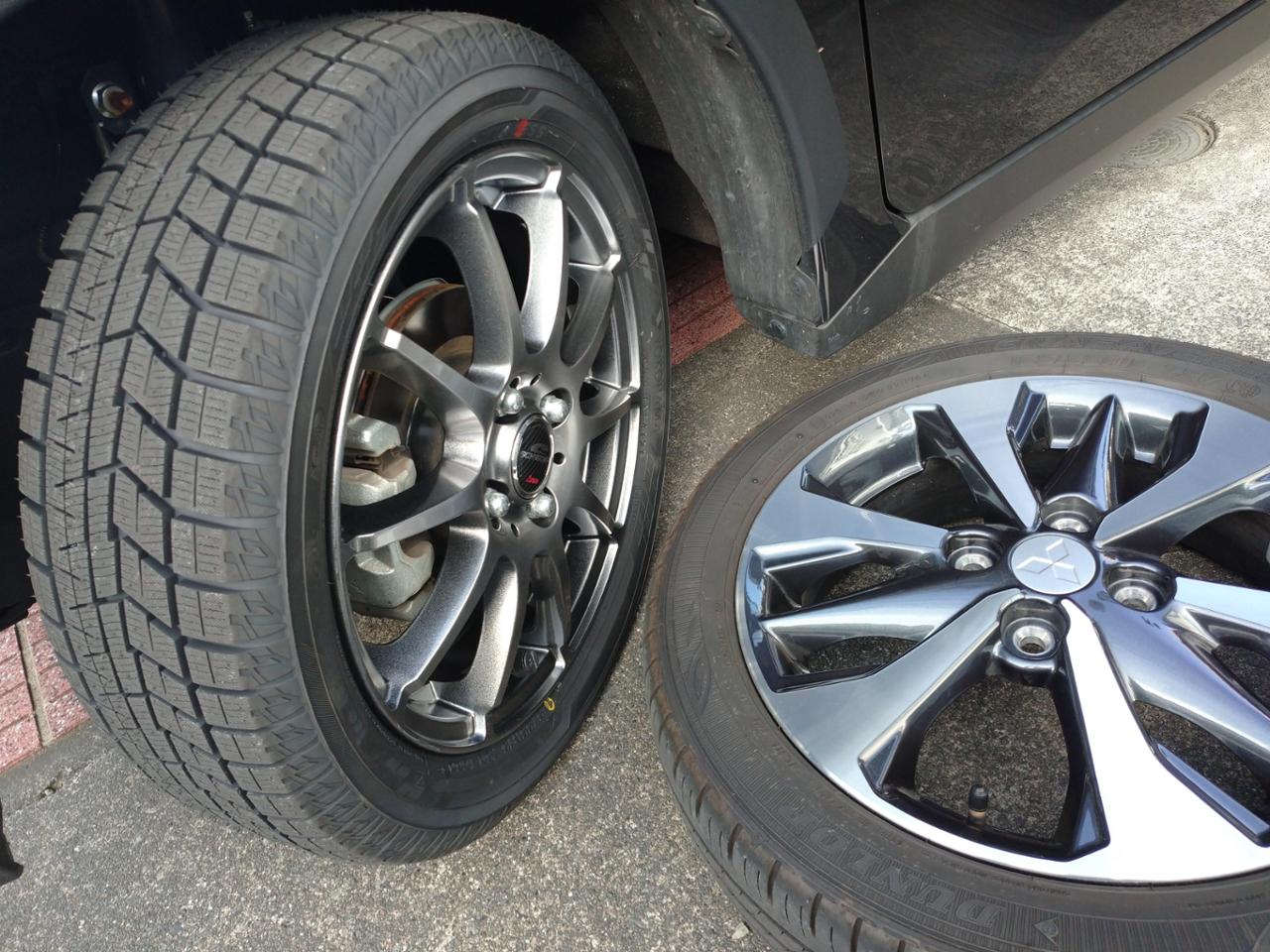 eKクロス) 165/55R15 ヨコハマ アイスガード6 IG60 15インチ