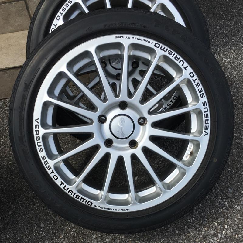 Rays Versus Sesto Turismo 17 Inch Wheels 7Jj 42 114.3 5H