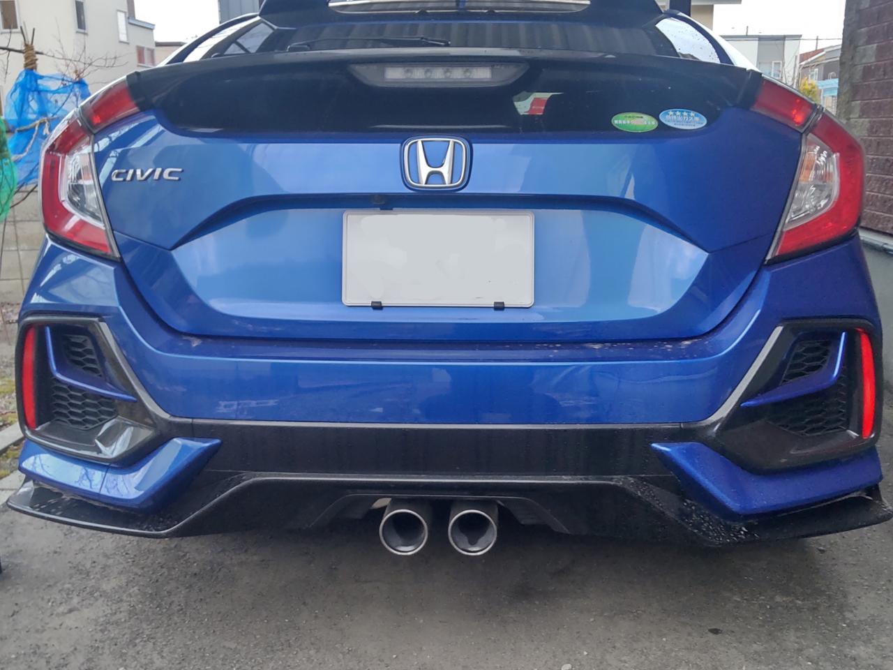 シビック ハッチバック FK7 前期 痛み テールランプ純正品
