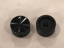 DYK Auto Parts アルミエアコンダイヤル(ブラック) のパーツ