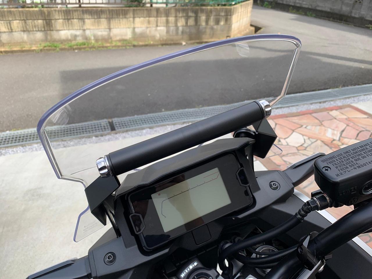 DAYTONA(バイク) デイトナ NC750X/DCT(21)専用 スクリーンマウントバー 