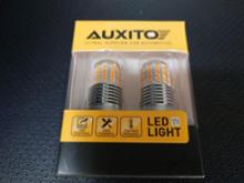 AUXITO T20シングル LED ウインカーバルブ アンバー キャンセラー内臓 7440 ハイフラ防止 航空用アルミヒートシンク 超拡散レンズ42連付き 美光2835SMD 1800LM