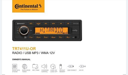 Continental TR7411U-OR のパーツレビュー | ルーテシア