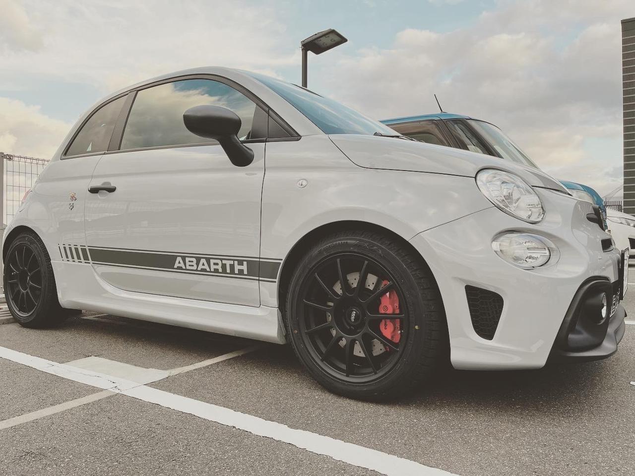 ABARTH アバルト 500 595 695 純正ホイール マットブラック