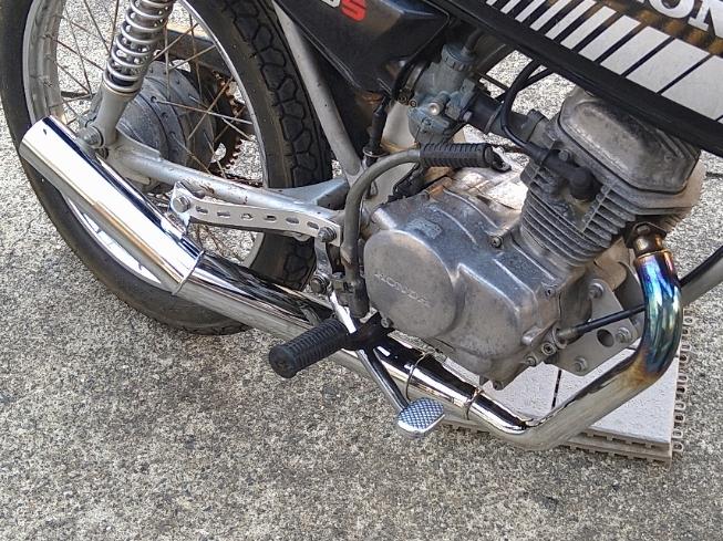 HONDA エイプ50 APE ショート管 黒 マフラー PRETTY|マフラー HONDA エイプ50 APE ショート管 黒 マフラー PRETTY|マフラー