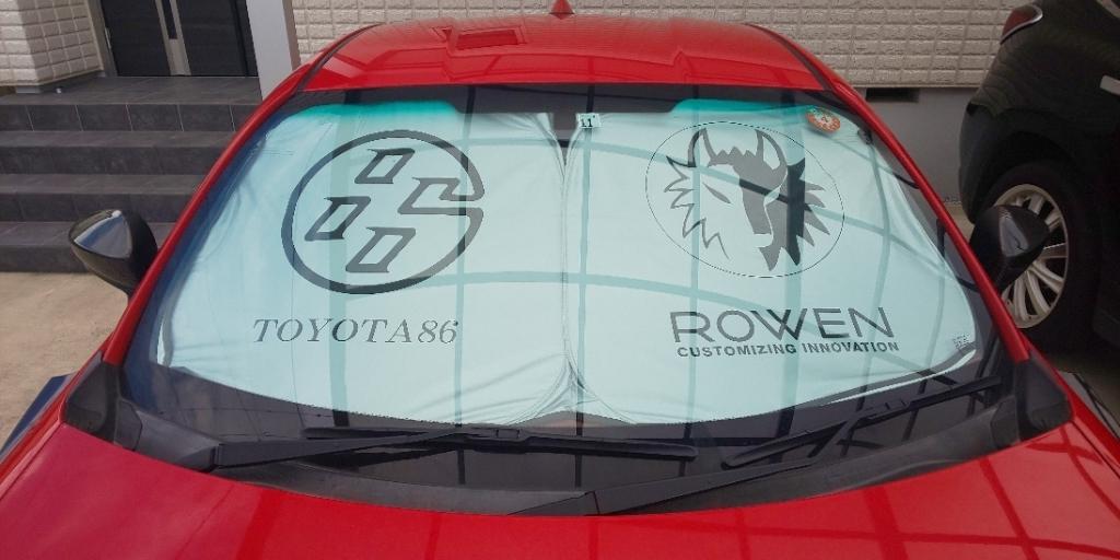 86 【M's】 ZN6 (2012.4-2021.10) ROWEN 86専用 サンシェード