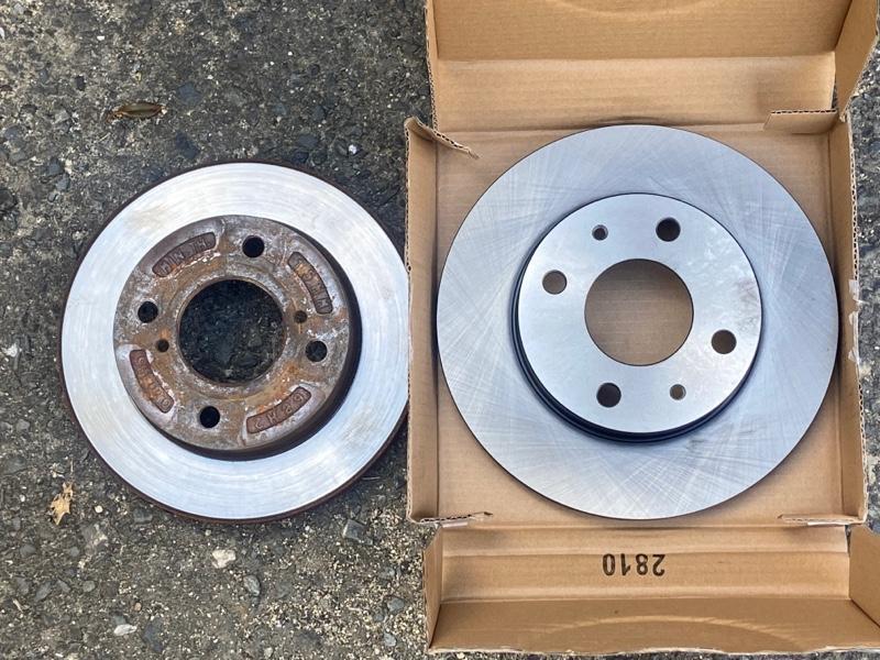 エブリィ DA32W フロントディスクブレーキローター左右セット