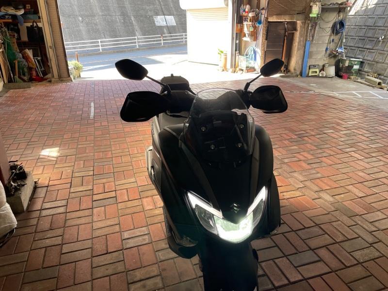 新品】バーグマンストリート（125）ウインドスクリーン スモーク