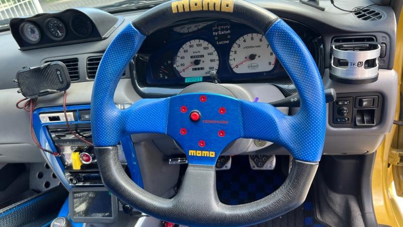momo Commando Steering Wheel のパーツレビュー | ルキノクーペ