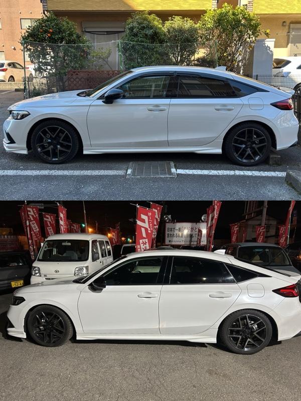 TANABE シビック FK7 ダウンサス 1台分 タナベ GTファントライド