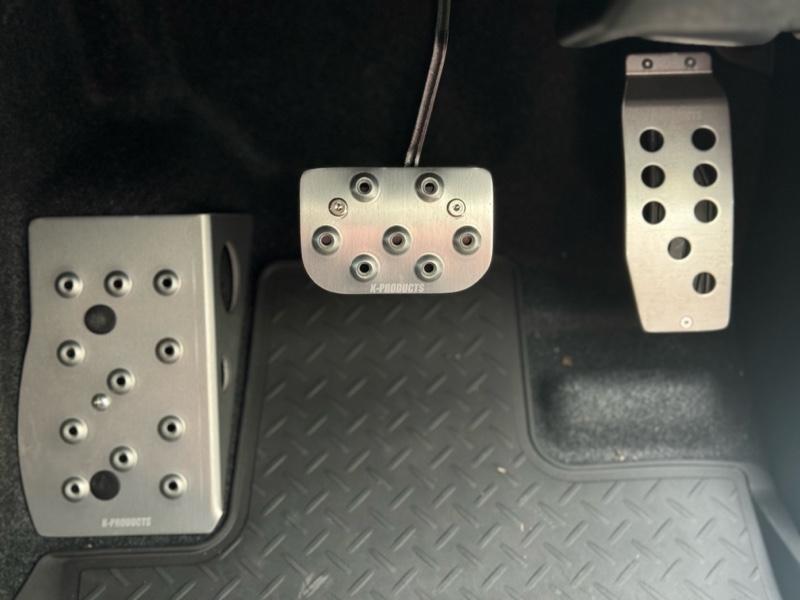 k products ジムニー JB64 JB74 AT車用アルミフットレスト