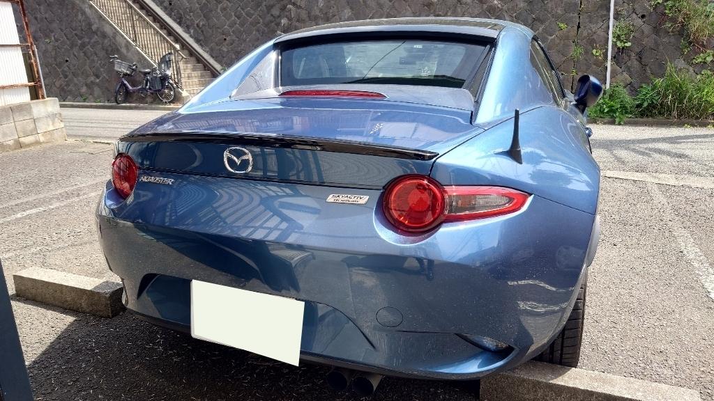 MAZDASPEED リアスポイラー のパーツレビュー | ロードスターRF MAZDASPEED リアスポイラー のパーツレビュー | ロードスターRF