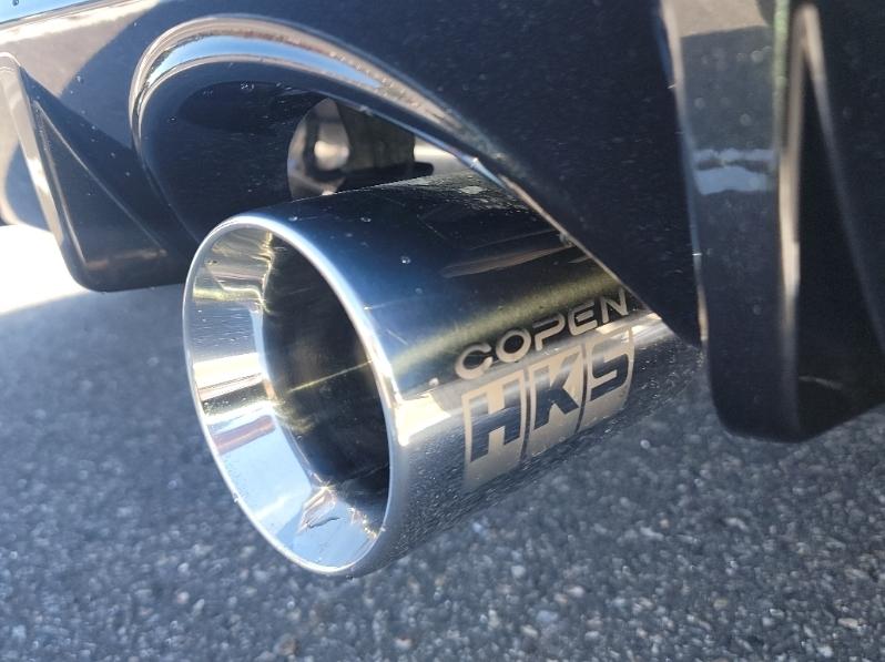 HKS COPEN×HKSスポーツマフラー のパーツレビュー | コペン(うま