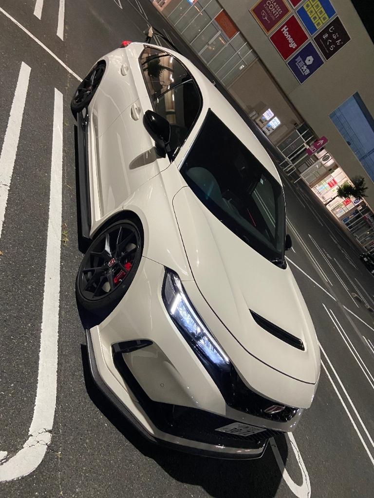 フランシュリッペfl5 EXCEED JAPAN Civic FL5 2piece Front lip (FRP+carbon) の