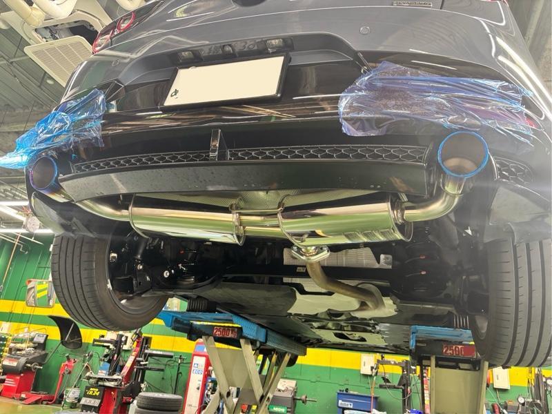 MAZDA3 odula マフラー 車検適用 - メルカリ