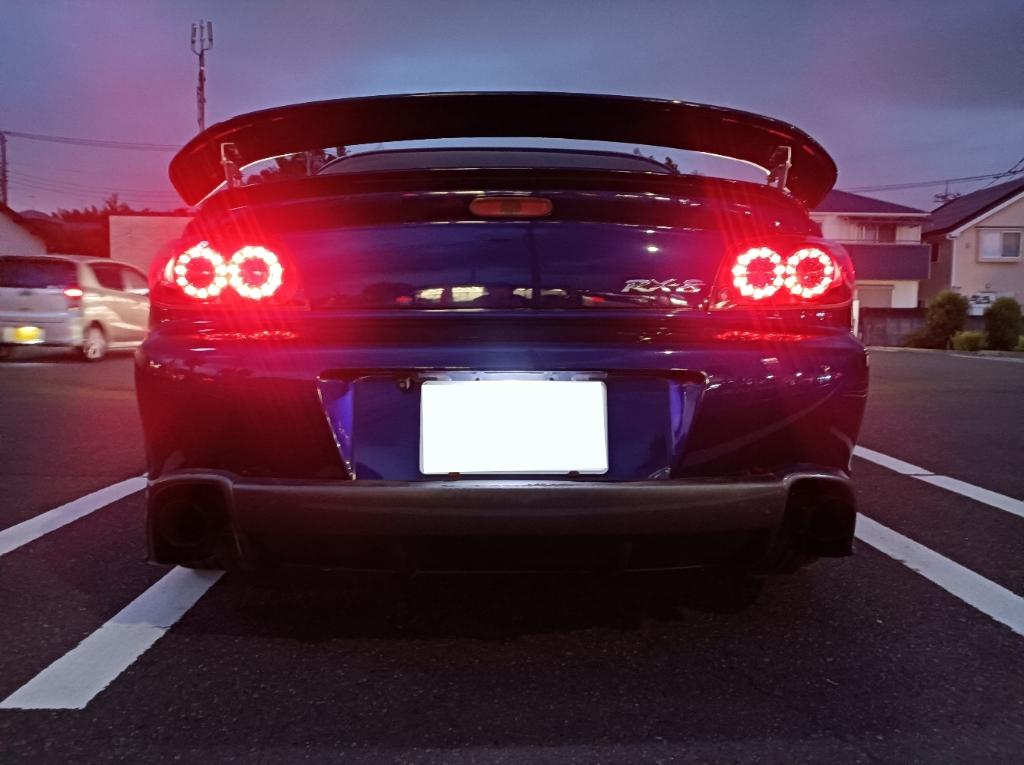 えちごや RX-8 LEDダブルリング オールブラックテールランプ