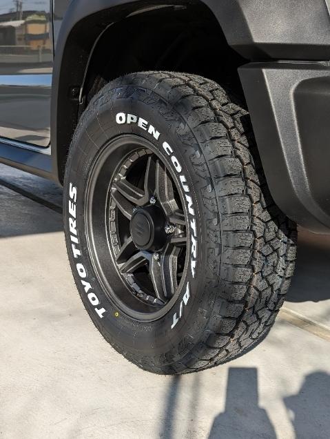 OPEN COUNTRY ジムニーシエラ JB74 215/70R16 ホイールセット