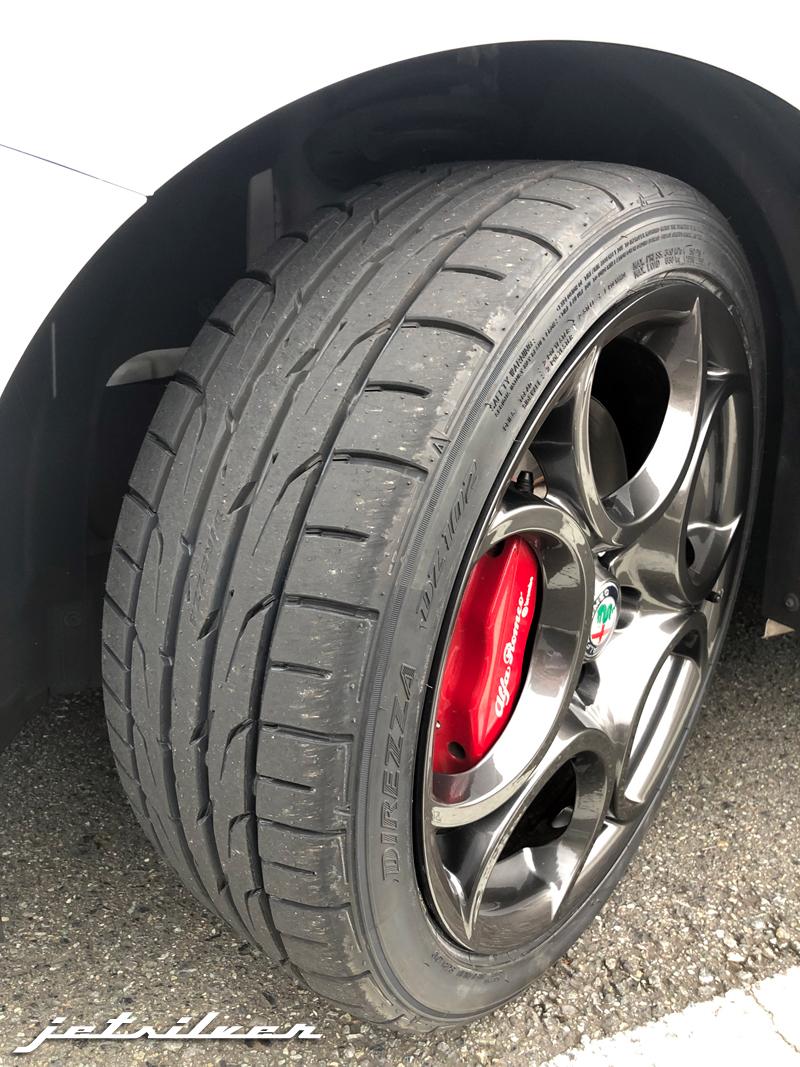 DUNLOP DIREZZA DZ102 225/40R18 のパーツレビュー