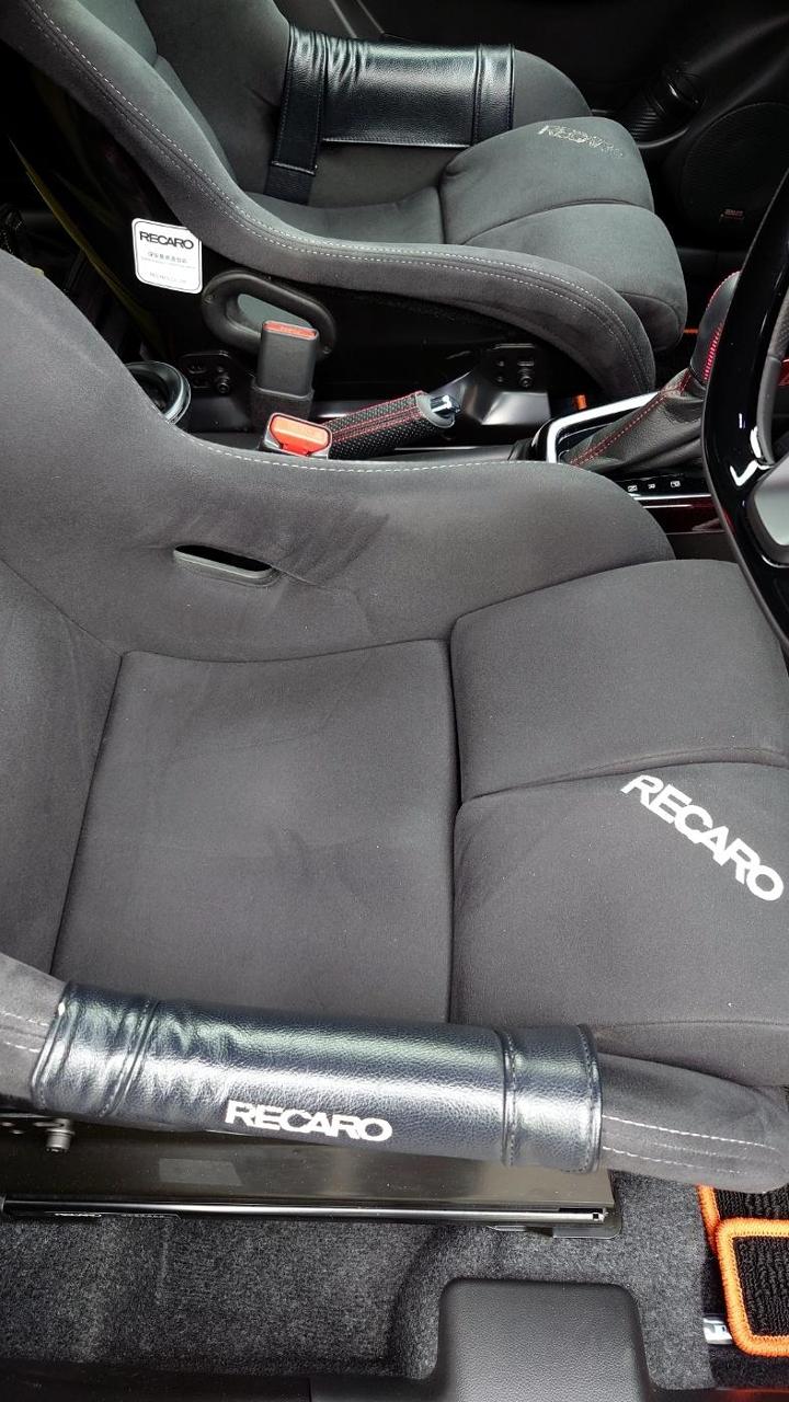 TRIAL オリジナル RECARO RS-G専用 サイドプロテクター : RECARO