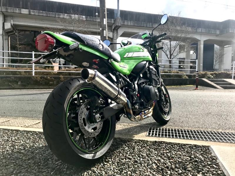 アサヒナレーシング チタン サイレンサー 汎用 差込60.5 Z900RSなど