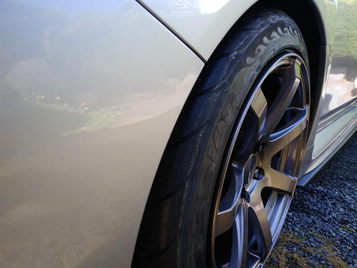 225/45R18 2本 ファイナリスト 8分山 595EVO 古 - タイヤ・ホイール