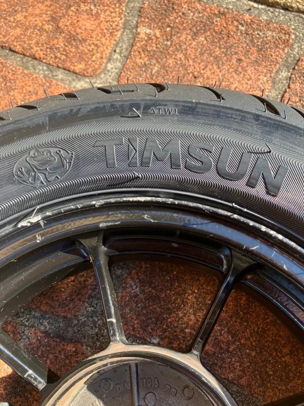 ティムソン 90/90-10 100/90-10 2本 アドレスV125 G（バイク用
