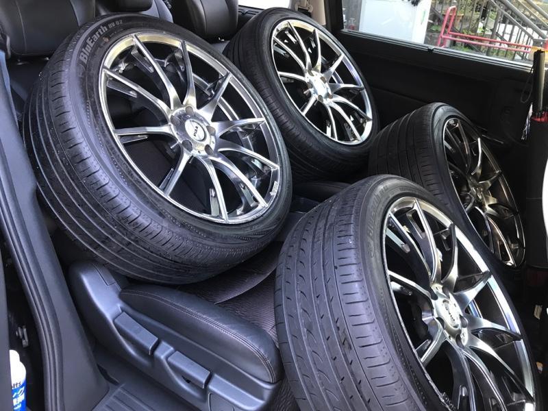 YOKOHAMA BluEarth RV-02 245/40R19 のパーツレビュー