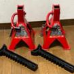 BIG RED JACKS ダブルロック付き ジャッキスタンド 3t 2個セット