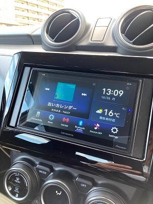 PIONEER / carrozzeria DMH-SZ700 のパーツレビュー | スイフト PIONEER / carrozzeria DMH-SZ700 のパーツレビュー | スイフト