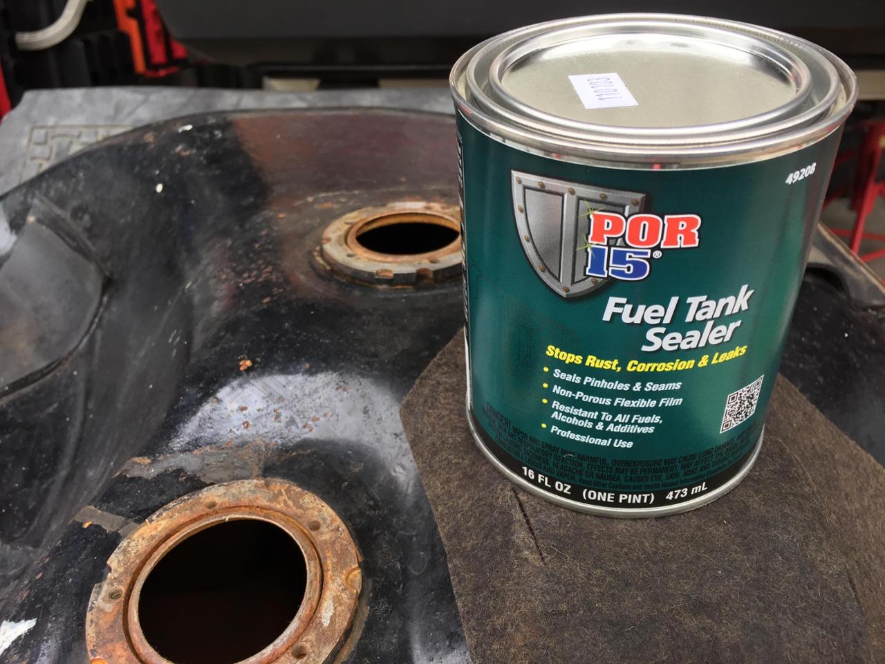 POR15 POR15 FUEL TANK SEALER のパーツレビュー カローラ(ええころはちべー) みんカラ