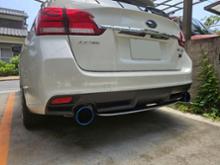 DAMD マフラーガーニッシュ レヴォーグvm用 NEW PRODUCT】Exhaust Garnish for SUBARU LEVORG (VM