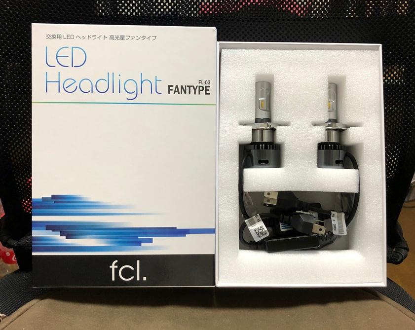 fcl. fcl. LED Headlight FANtype FL-03 / H4 のパーツレビュー