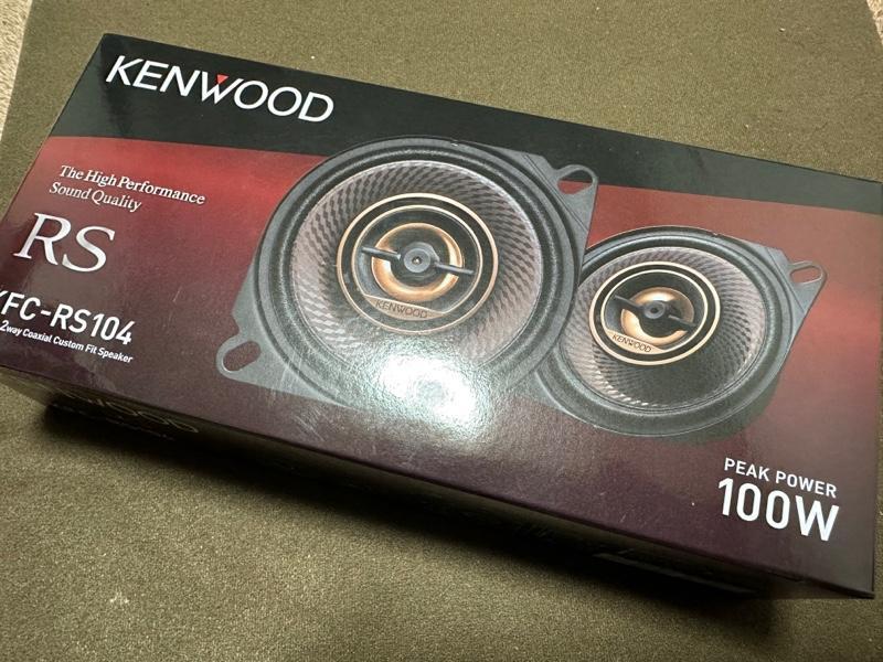 KENWOOD - 【新品】カースピーカー KENWOOD / KFC-RS104の通販