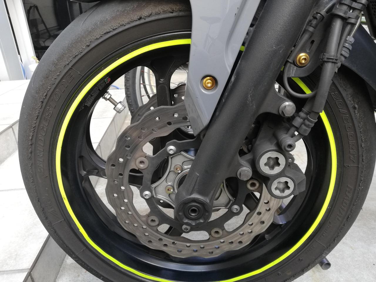 z1000 ABS 2014 ホイール ゲイルスピード（GALE SPEED