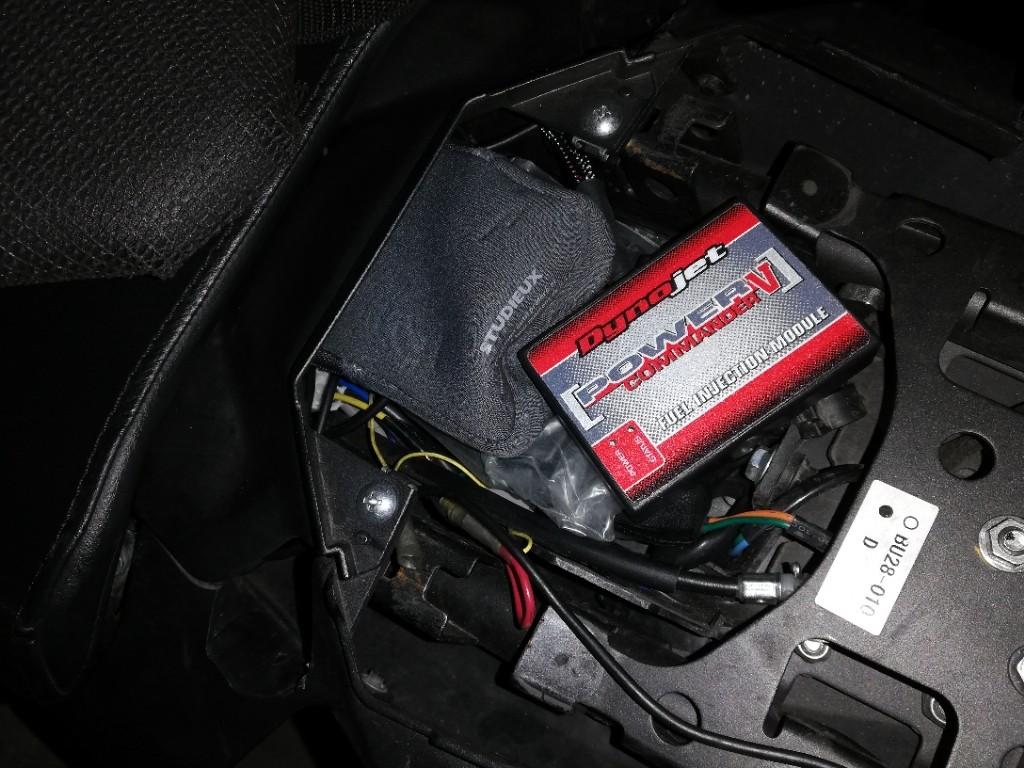 ダイノジェット パワーコマンダーV のパーツレビュー | MT-07(ラクチ