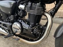 MORIWAKI B.R.S Front Pipe SUS のパーツレビュー | GB350(だ+ば