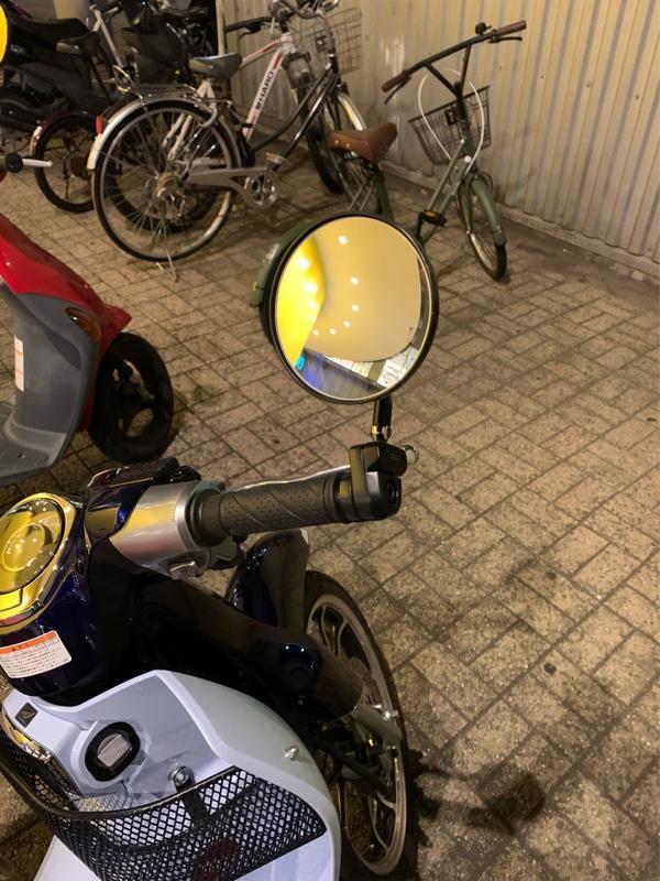 TANAX バレンネオミラー のパーツレビュー | スーパーカブC125