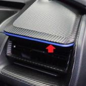 AQUA プリウス61PHEV　ダッシュガーニッシュカーボンシート　ライン入り