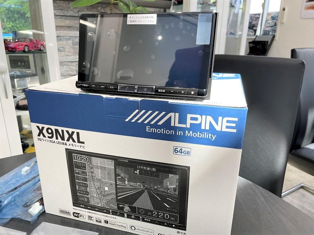 ALPINE 9型カーナビ ビッグX X9NXL