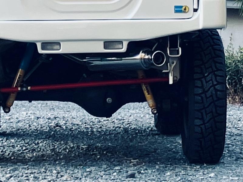 APIO TOTSUGEKIジェットストリームマフラー静香御前 のパーツ