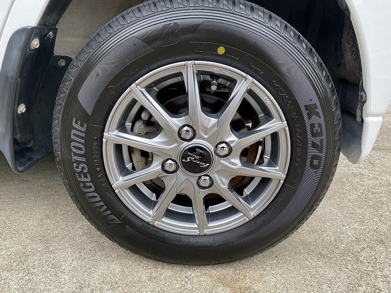 BRIDGESTONE K370 145/80R12 のパーツレビュー | ミニキャブ
