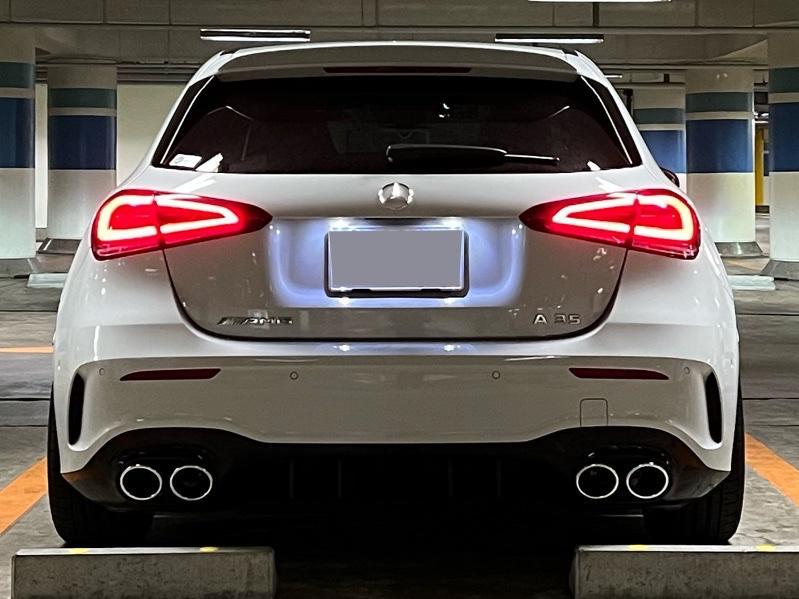 AMG(純正) A45Sマフラーカッター のパーツレビュー | Aクラス