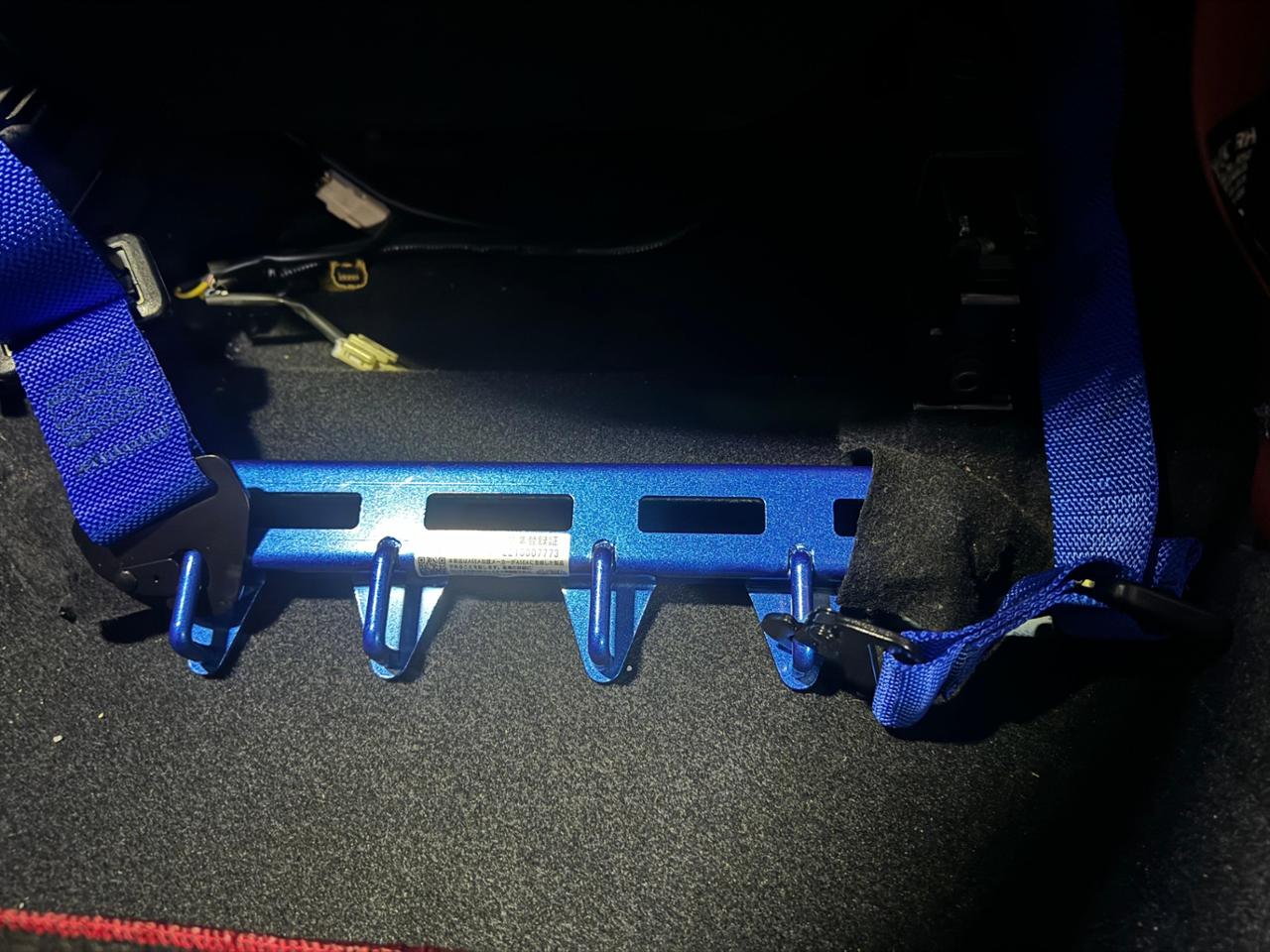 wrx sti vab クスコ シートレール リアトランクバープラス