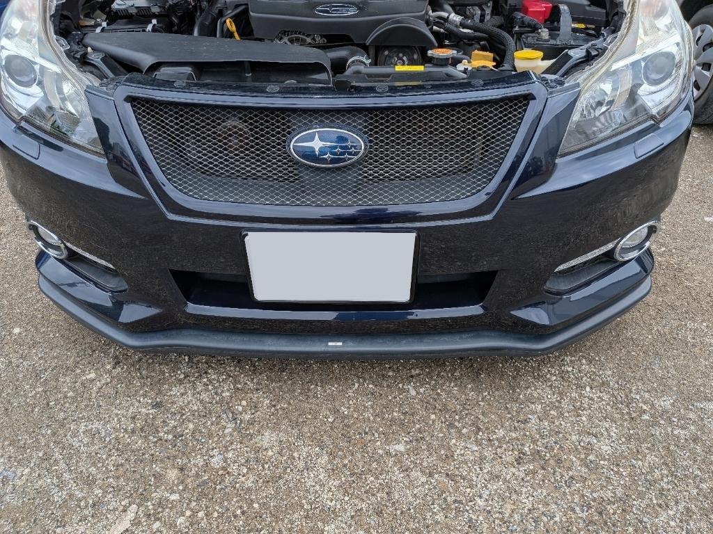 STI フロントアンダースポイラー&amp;スカートリップ