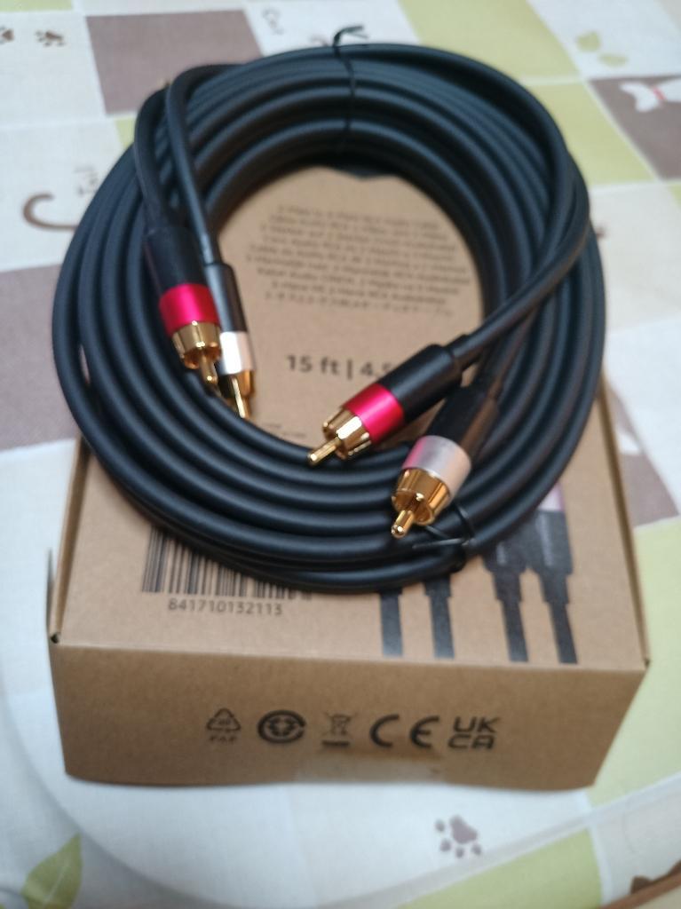 ③オーディオRCAケーブル高純度銀線Nordost Odinとほぼ同じ素材音 ①オーディオRCAケーブル高純度銀線Nordost Odinとほぼ同じ素材音